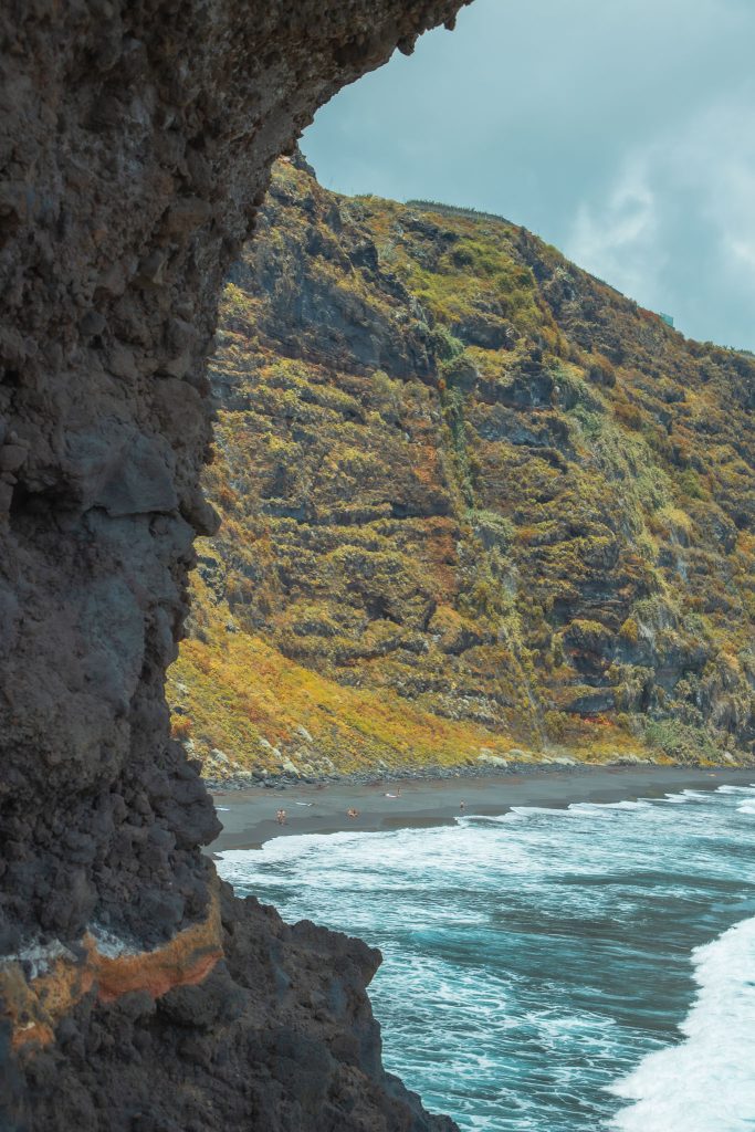 Het wandelpad naar Playa de Nogales