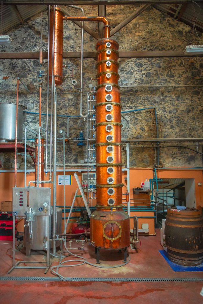 Ron Aldea rumfabriek in San Andres