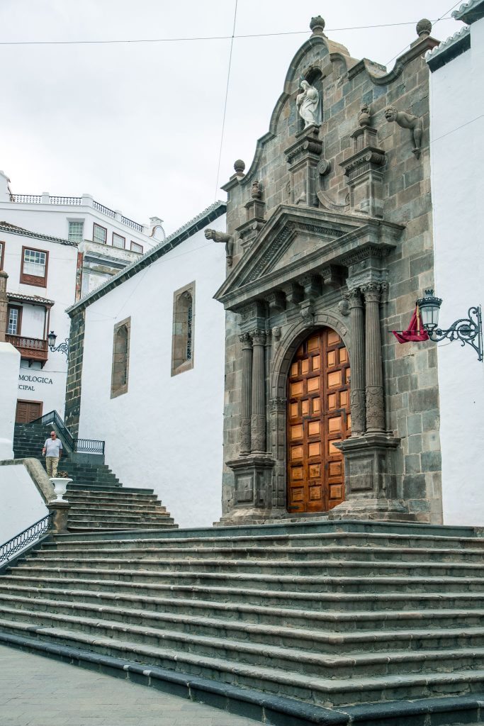 Straatbeeld in Santa Cruz de La Palma