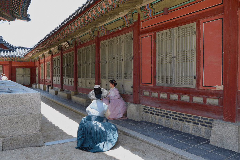 Geschiedenis Zuid-Korea in het Gyeongbokgung Palace