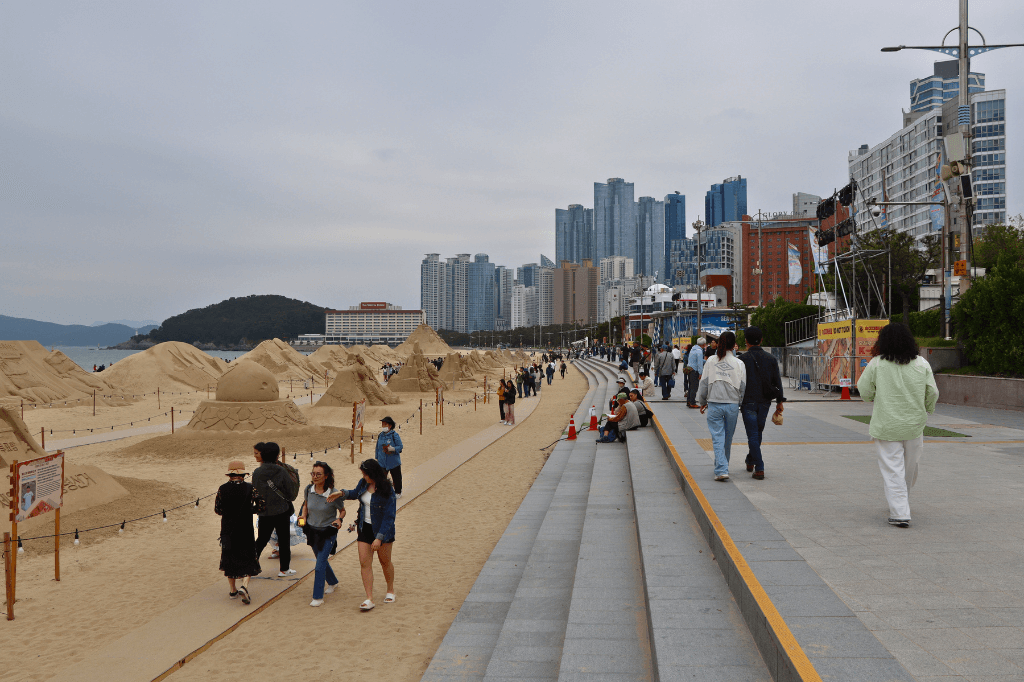 Haeundae Beach is de leukste wijk van Busan om te verblijven