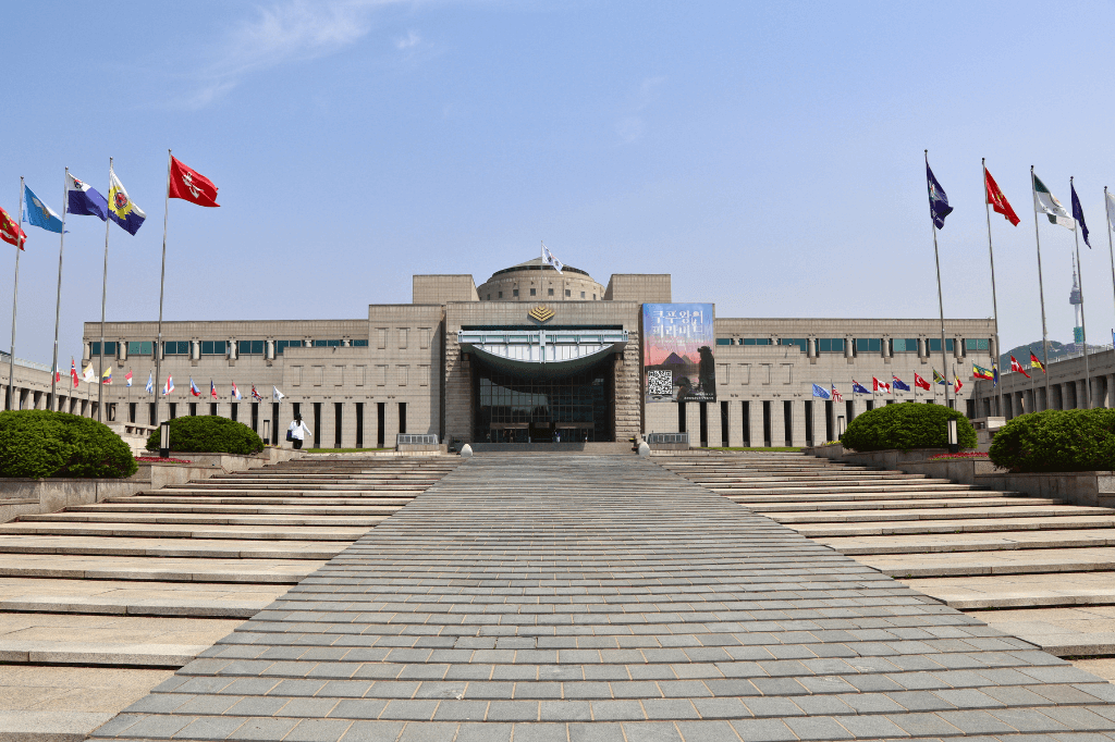 In het War Memorial of Korea in Seoul leer je meer over de Koreaanse oorlog
