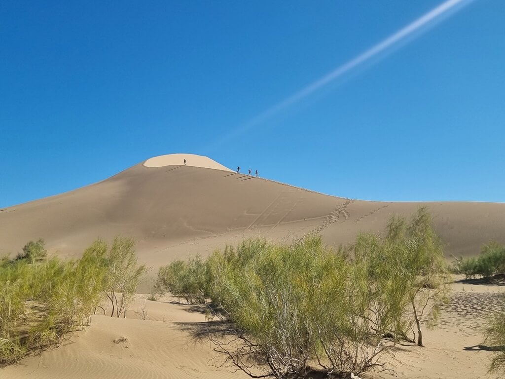 De onverwachte zandduinen in het zuiden van Kazachstan