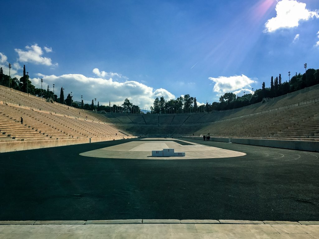 Het Panathinaiko stadion in Athene