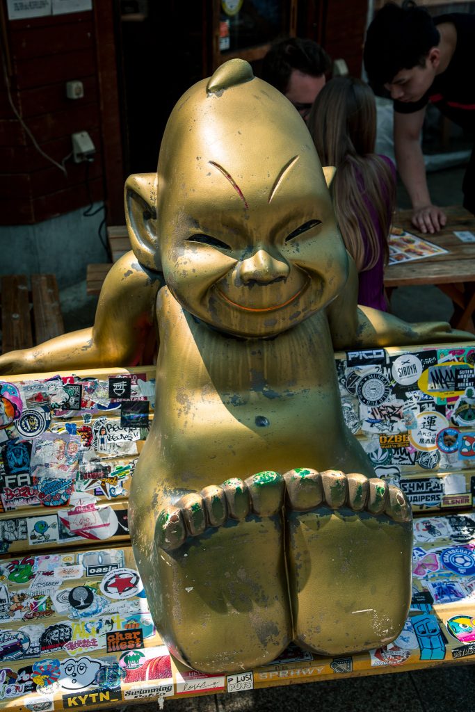 Billuken in  Shinsekai Osaka 