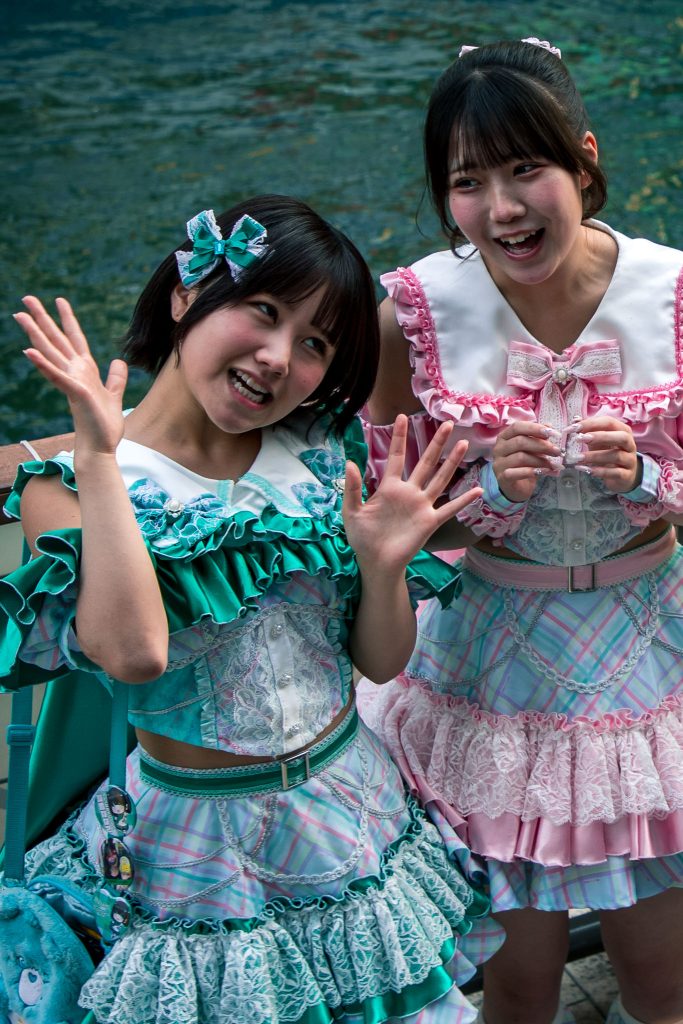 J-Pop meisjes in Osaka