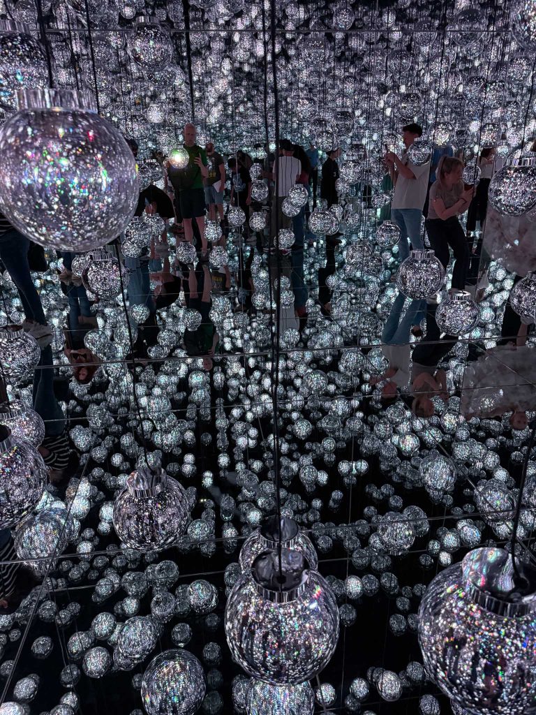 Teamlab borderless Tokio met kinderen