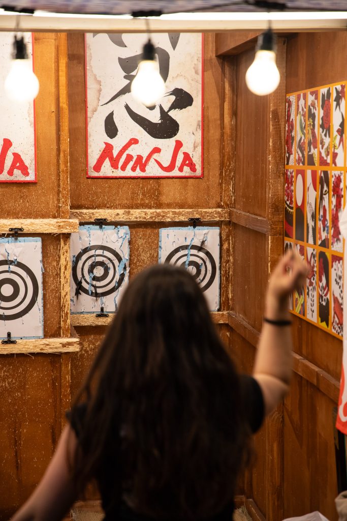  Shinsekai Osaka in het donker