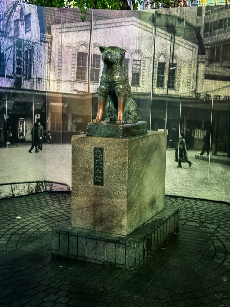 Shinjuku met kinderen Hachiko