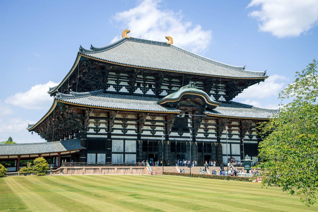 Todaiji tempel met de Daibutsu-sama in Nara
