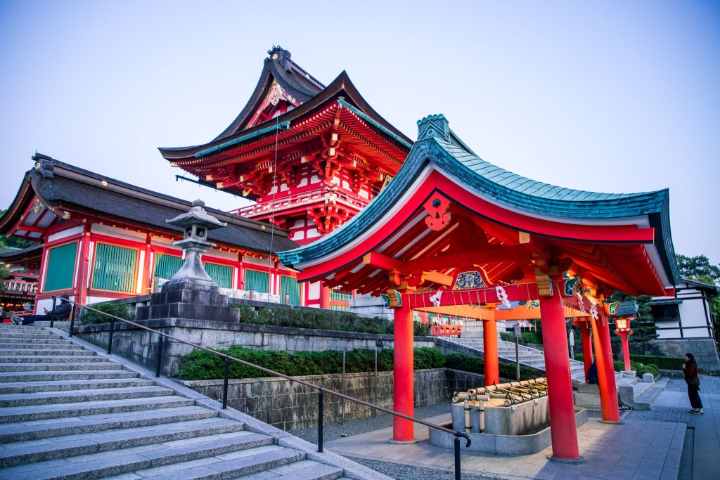Fushini Inari bezoeken in Kyoto tijdens rondreis Japan met kinderen