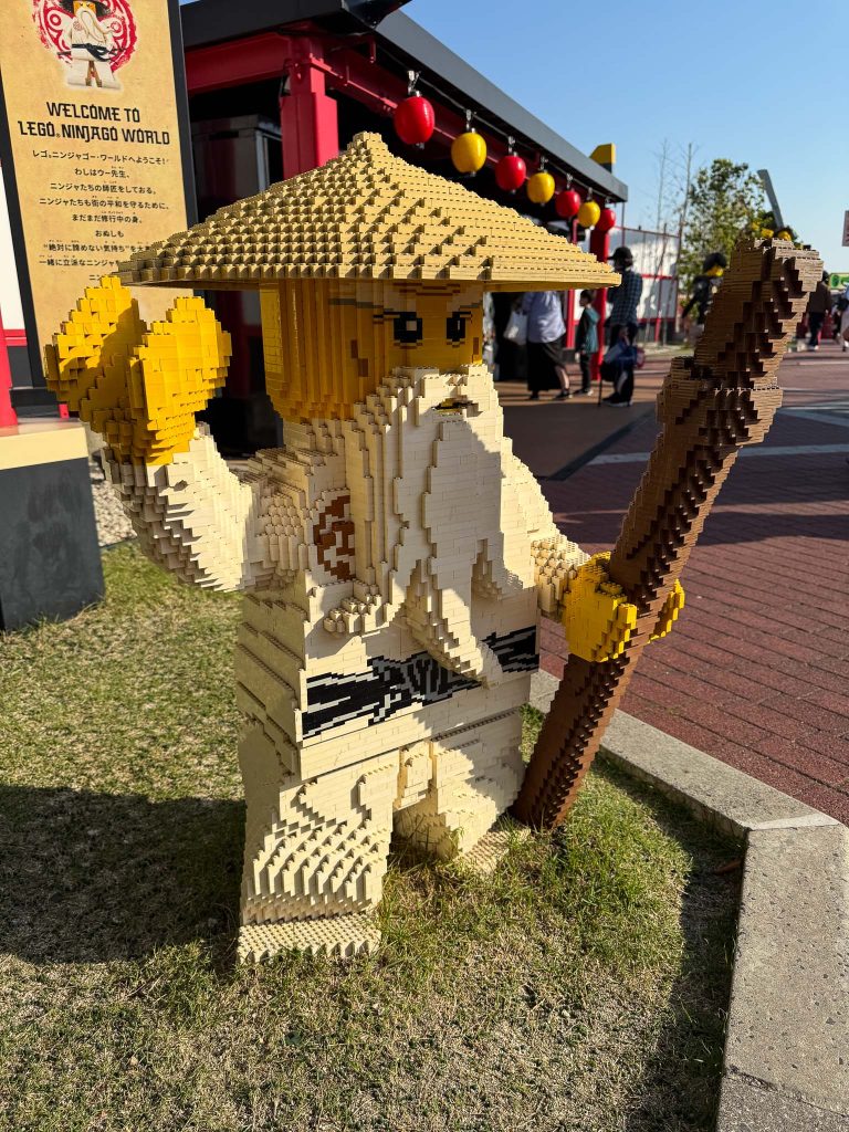 Een oude ninja van Lego