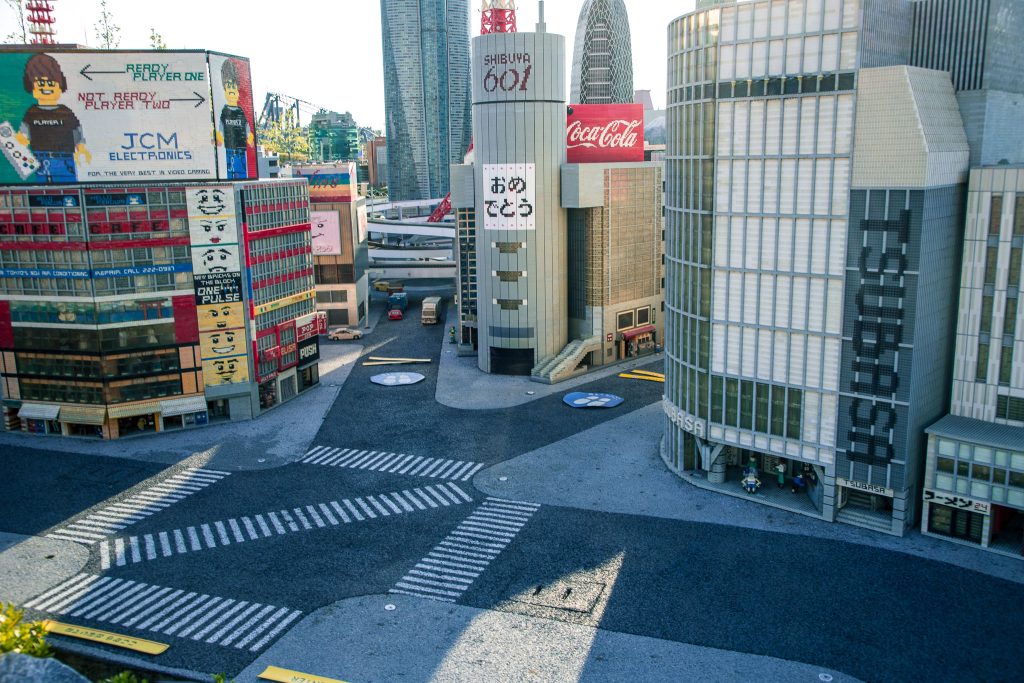 Shibuya Crossing in Legoland Japan