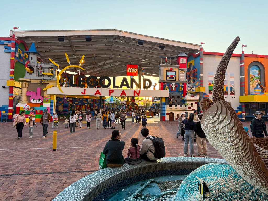 Ingang van Legoland Japan