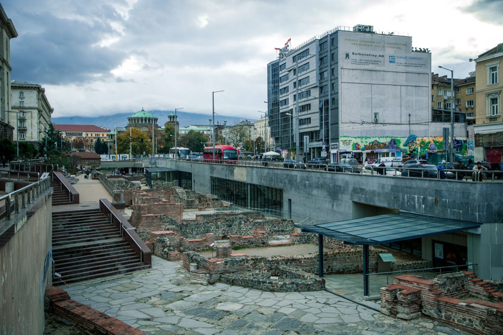 Romeinse restanten in Sofia