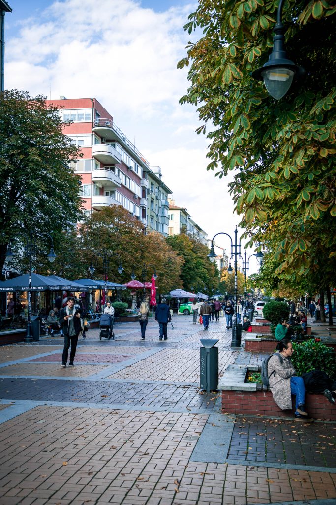 Flaneren op de Vitosha Boulevard
