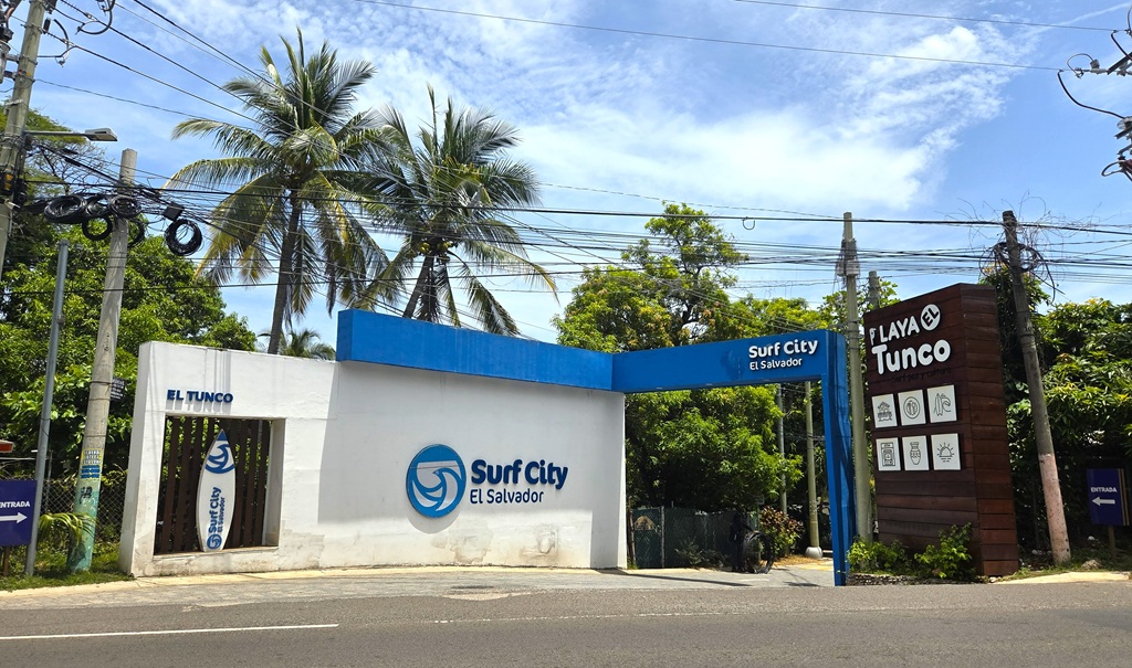 El Tunco staat bekend als surf city