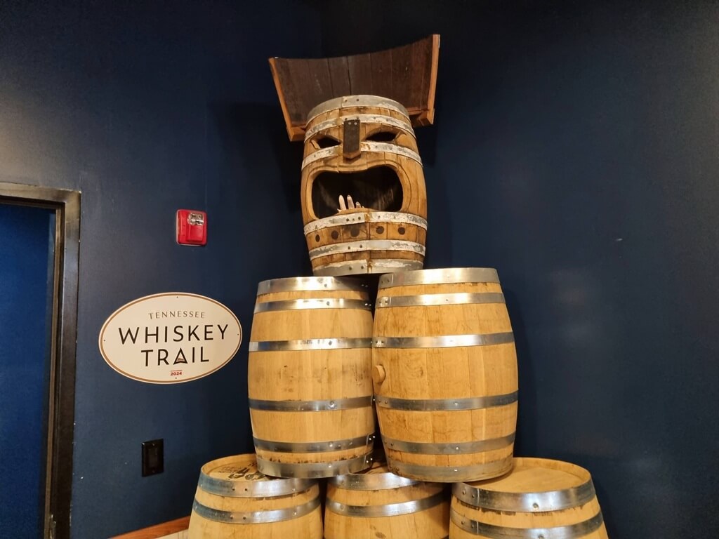 Tennessee Whisky mag niet ontbreken natuurlijk