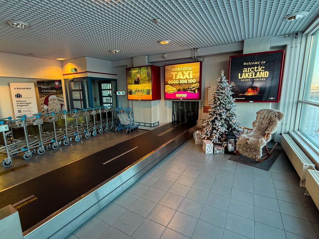 Kajaani Airport bagageband
