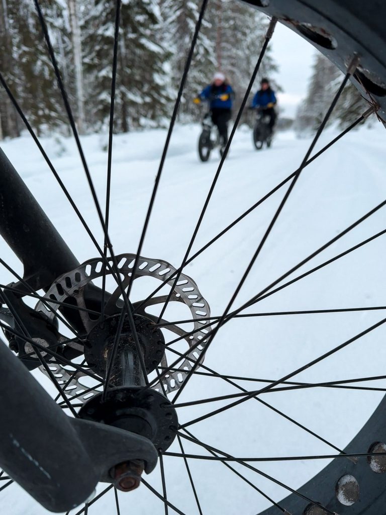 Fatbiken in Paljakka