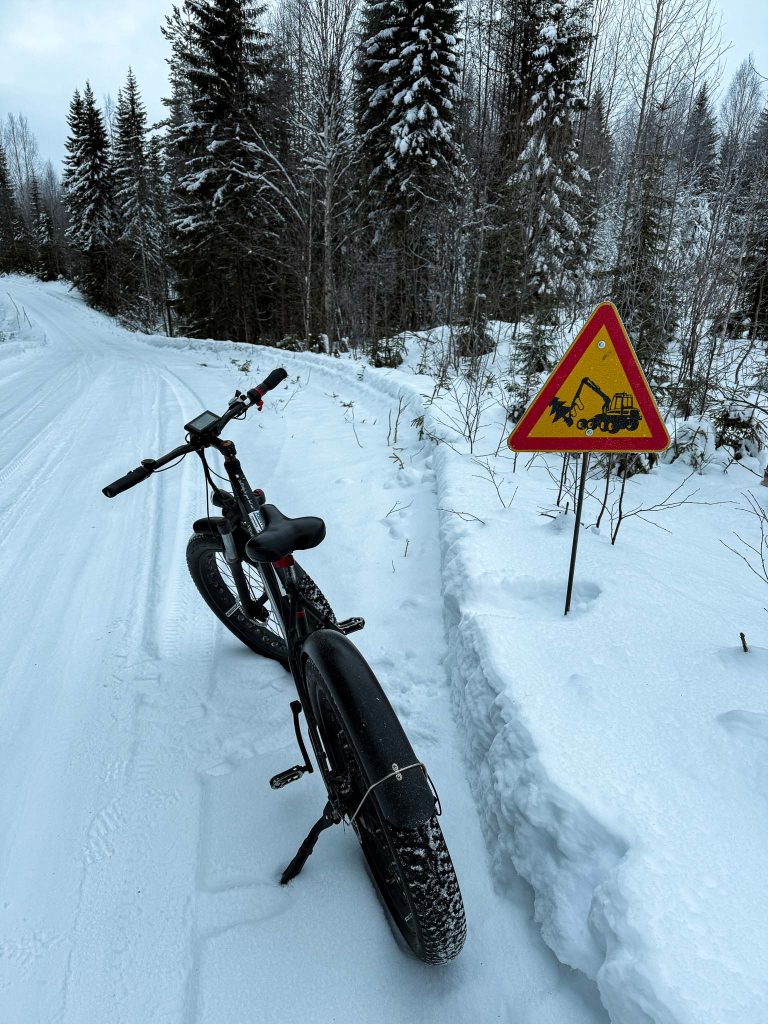 Fatbike in Finland