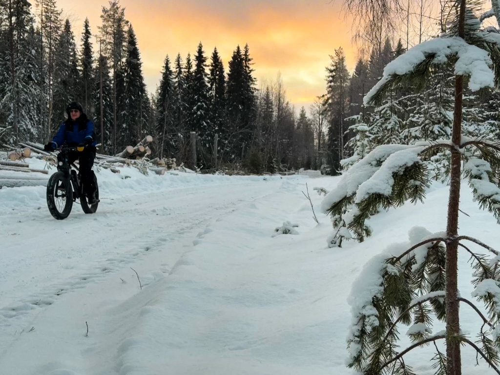 Fatbiken in Paljakka