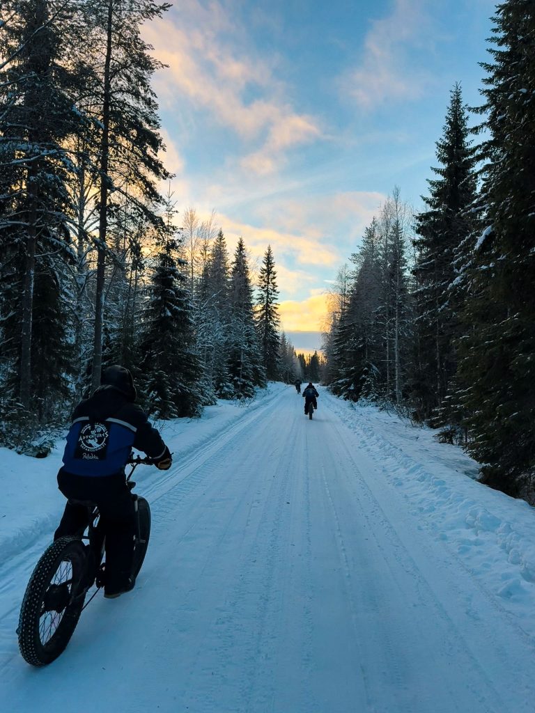 Fatbiken in Paljakka