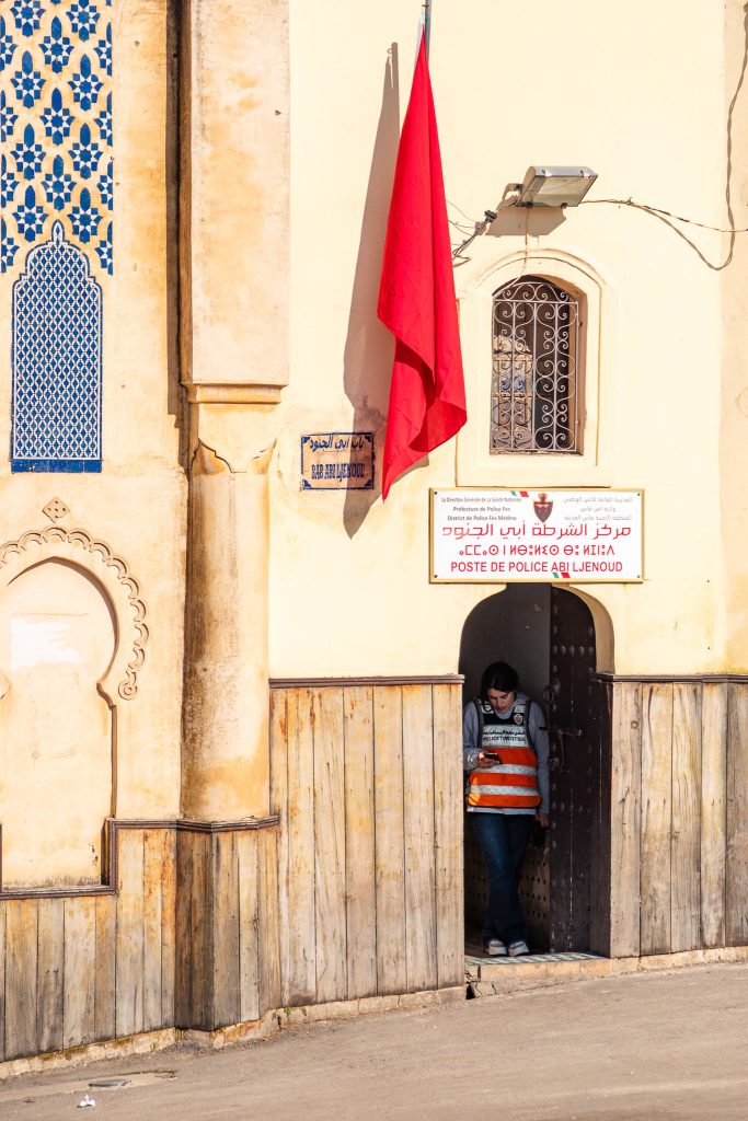 Bab Boujloud, de Blue Gate in de medina van Fez