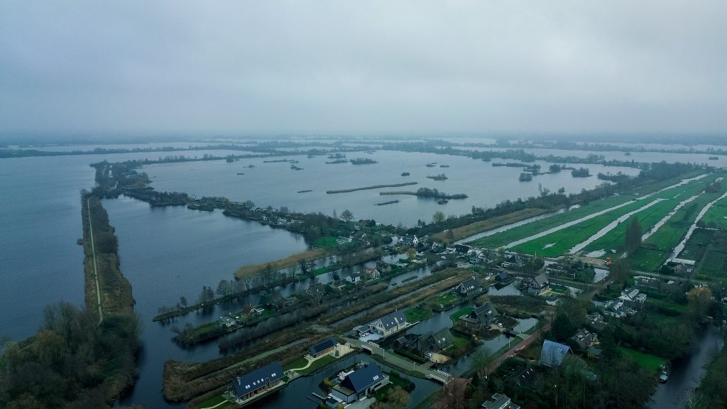 Reeuwijkse Plassen vanuit de lucht