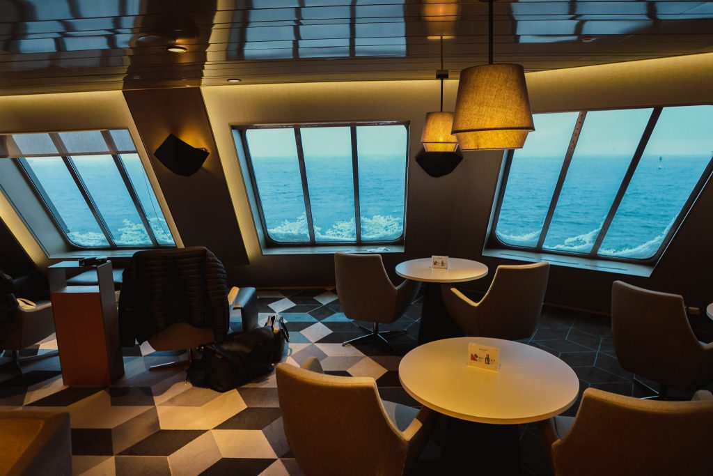 Aan boord bij Tallink Megastar voor de overtocht Helsinki naar Tallinn