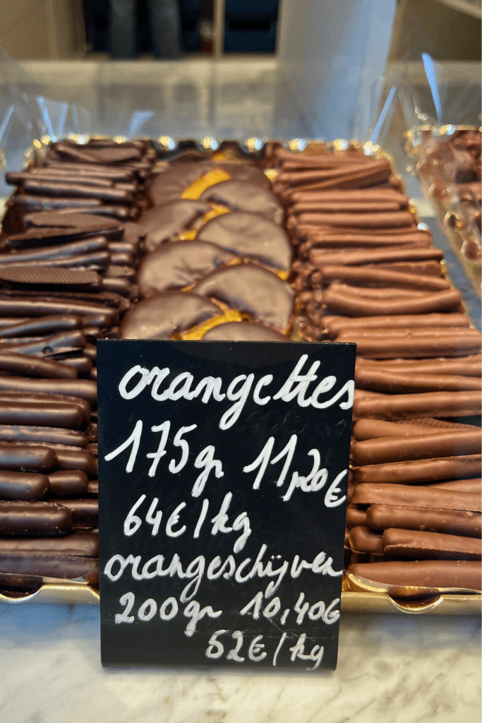 Je kan natuurlijk niet een weekendje weg in Belgie zonder chocolade te proeven