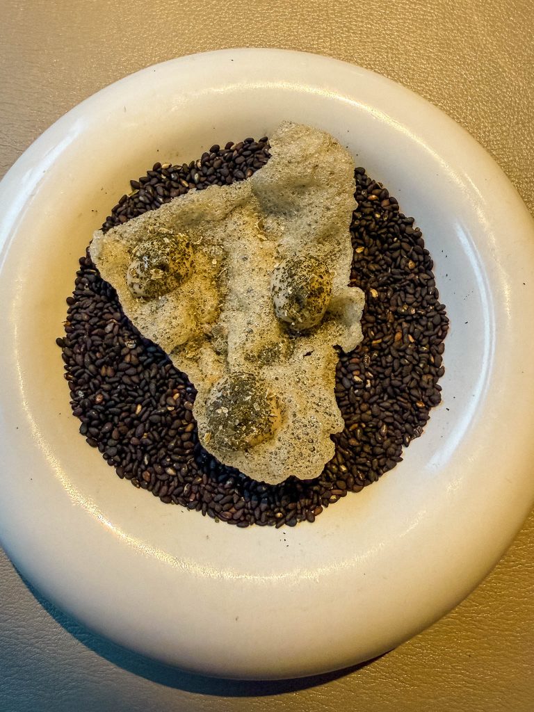 Gerechten Brasserie de Cleenne Mossel.