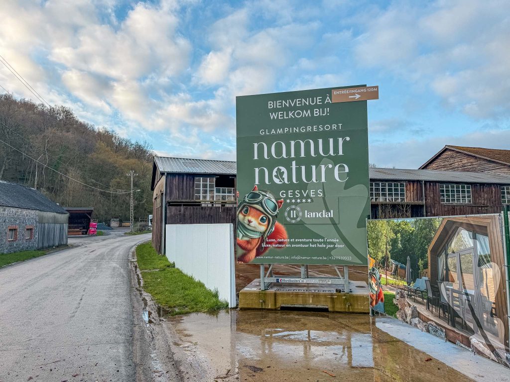 Toegang tot Landal Namure Nature