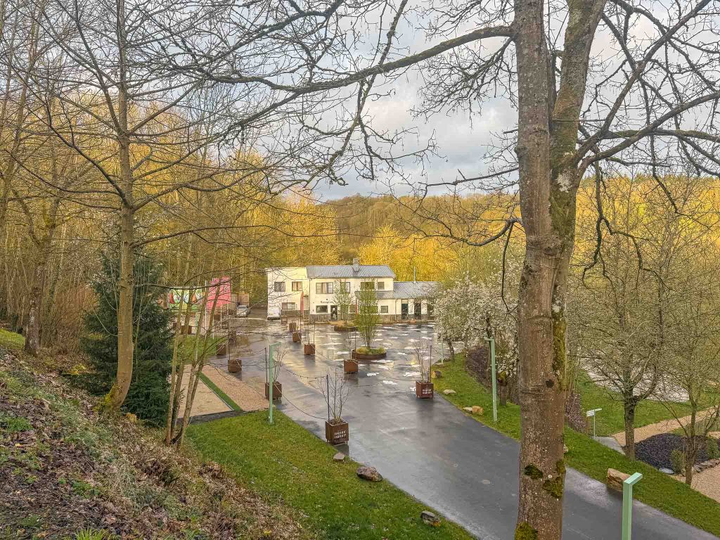 Receptie gebouw Landal Namure Nature in Namen België