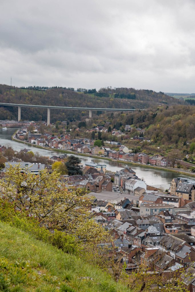 Uitzicht van de Citadel van Dinant
