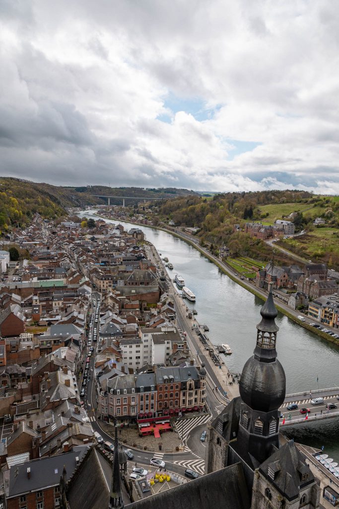 Uitzicht van de Citadel van Dinant