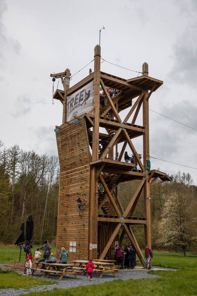 Klimpark bij domein Han