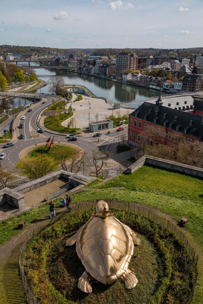 Uitzicht op Namen Belgie