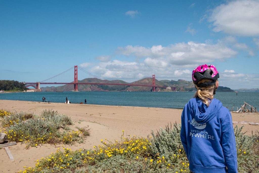 Uitzicht op de Golden Gate Bridge
