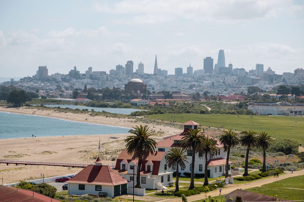 Uitzicht op San Francisco