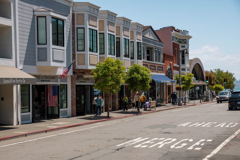 Main street van Sausalito