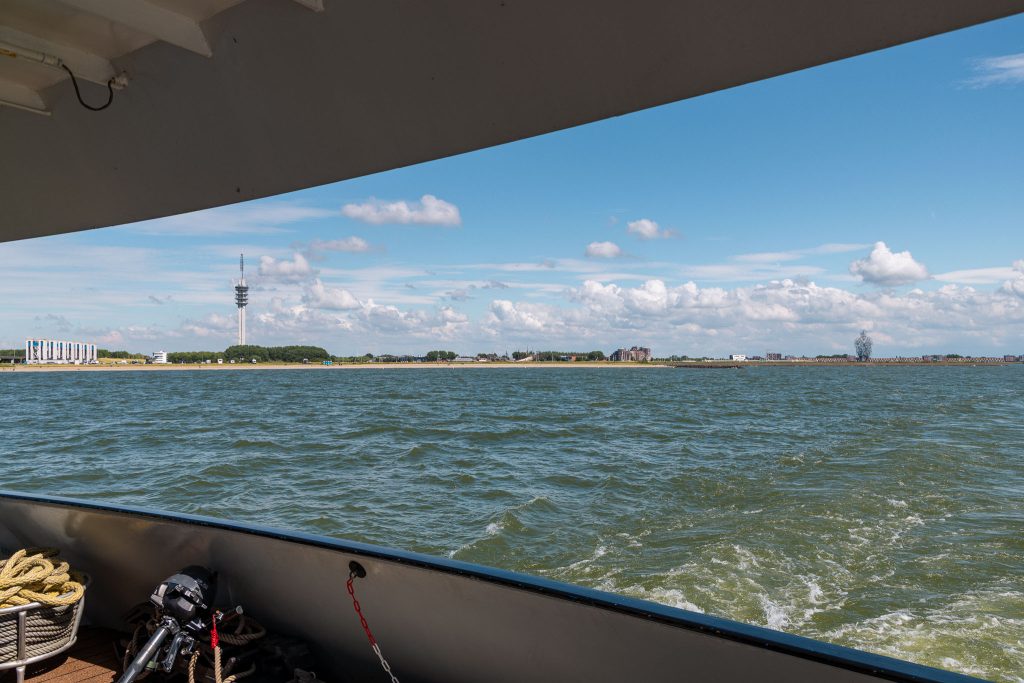 Uitzicht op Lelystad