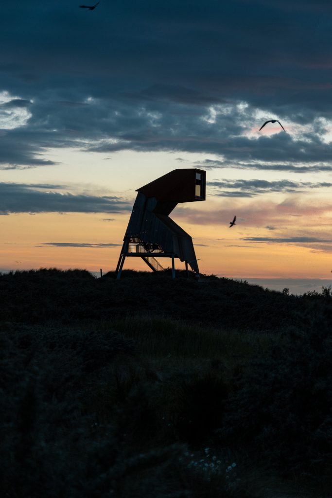 Zonsondergang Marker Wadden