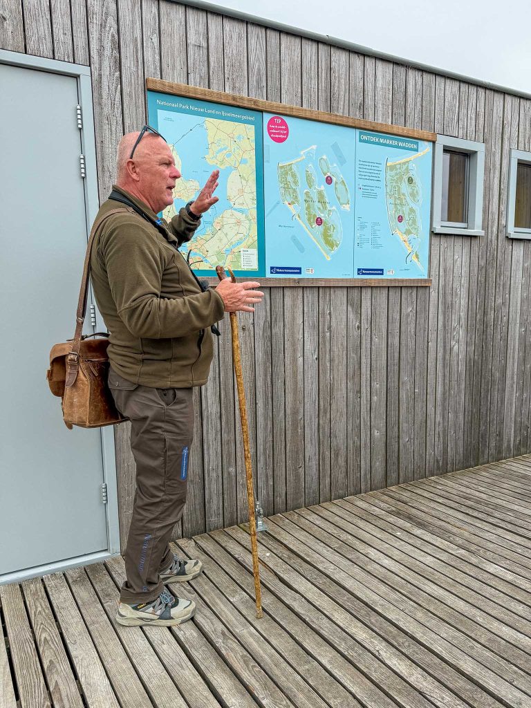 Op pad met excursieleider Marker Wadden