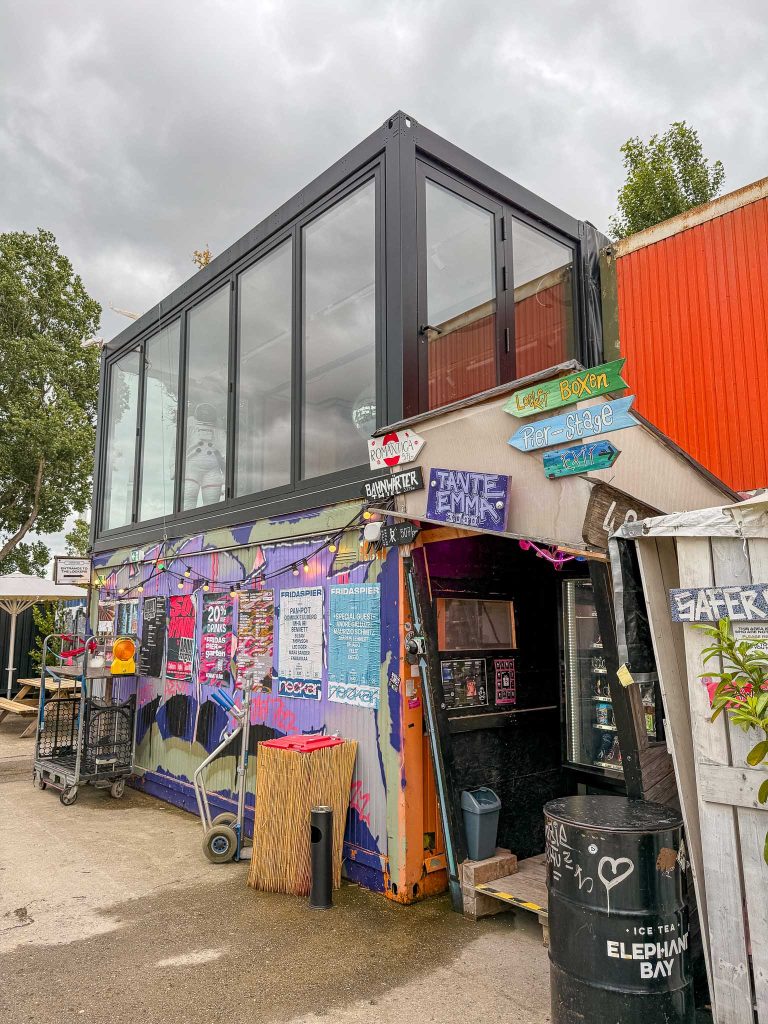 Frida's pier op de Neckar