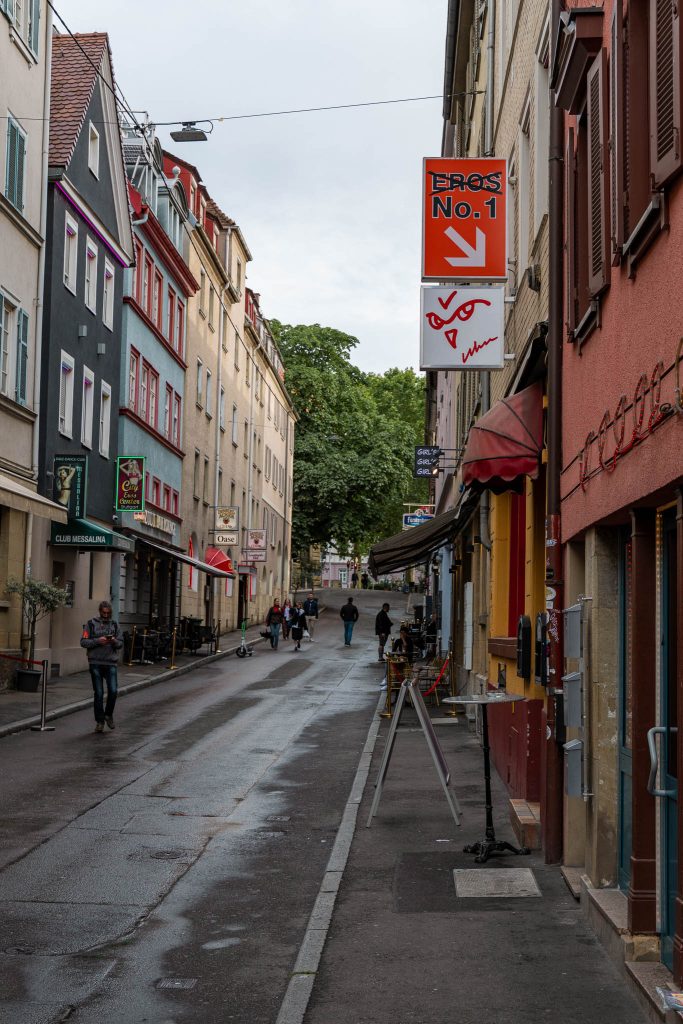 Voormalige hoerenstraat van Stuttgart