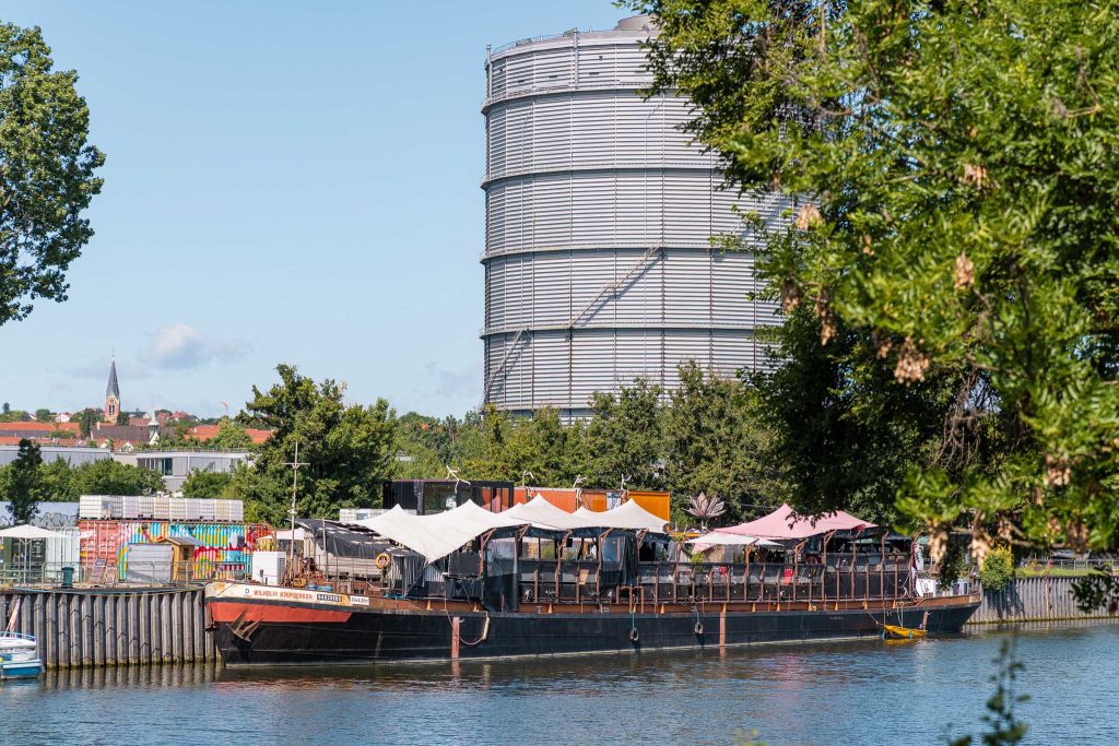 Frida's pier op de Neckar