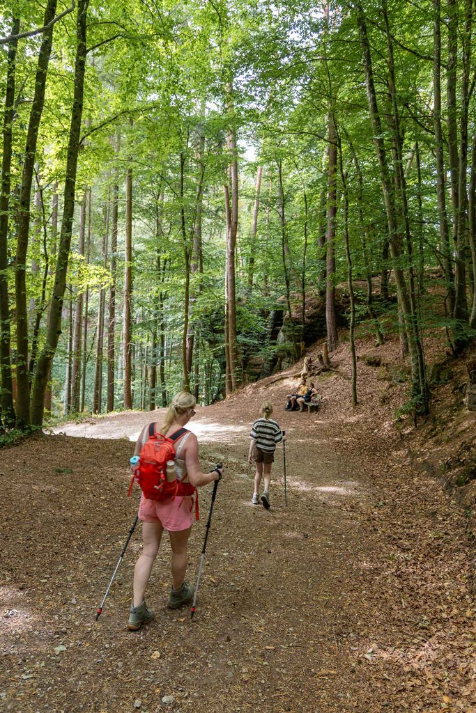 Hike Mullerthal Trail opwarmronde Beaufort