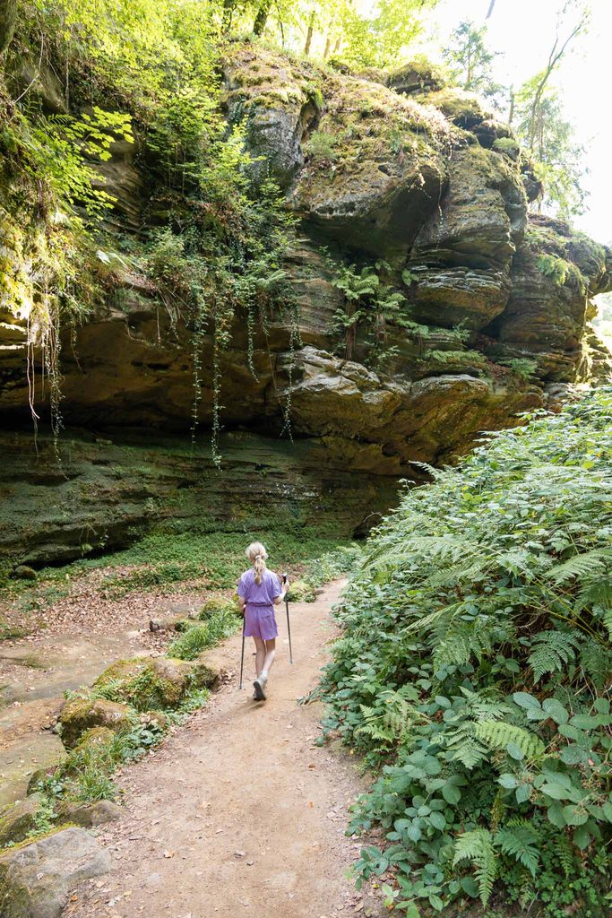 Mullerthal Trail hike Berdorf naar Echternach