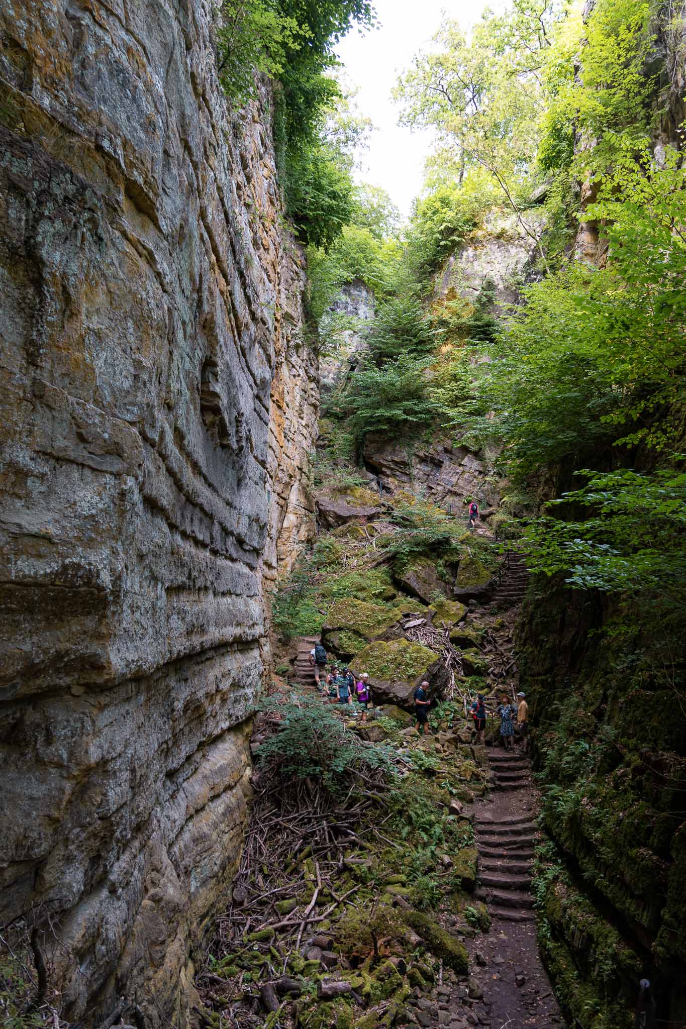 Mullerthal Trail hike Berdorf naar Echternach